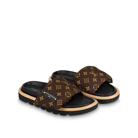 louis vuitton sandals pool pillow|Pool Pillow Flat Comfort Mule .